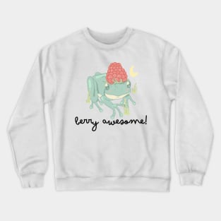 Berry Awesome Frog! Crewneck Sweatshirt